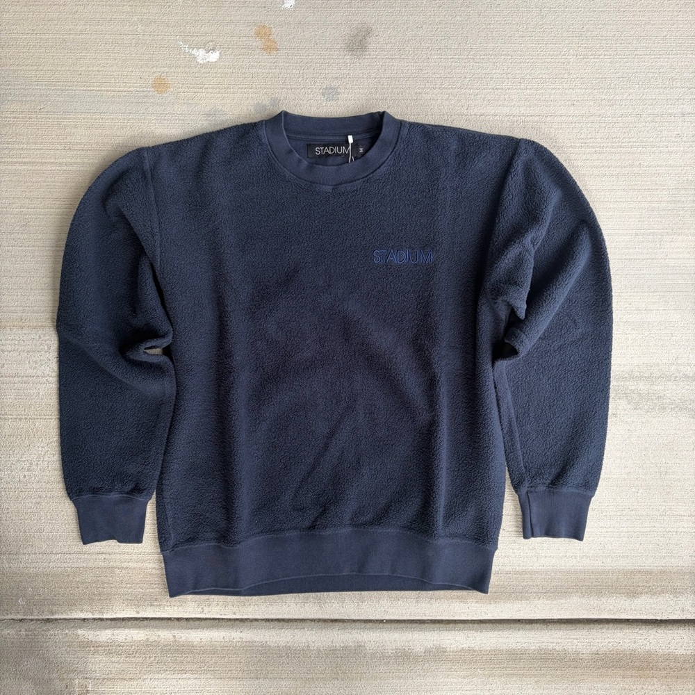 NAVY BLUE STADIUM GOODS SWEATSHIRT